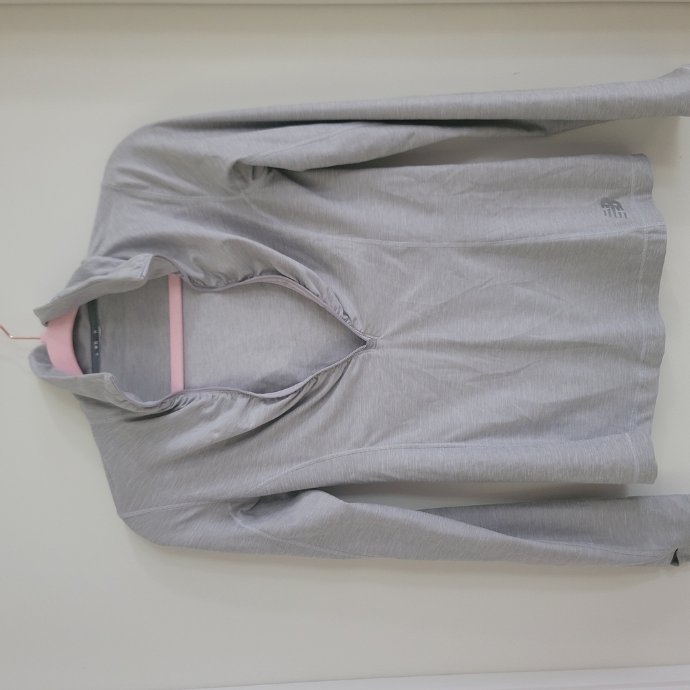 New Balance Gray Long Sleeve Running Tee